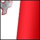3D Malta Flag