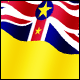 3D Niue Flag