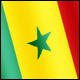 3D Senegal Flag
