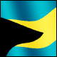 3D The Bahamas Flag