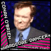 Conan is a hardcore dancer