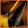 Happy Halloween - Witches Hat & Broom